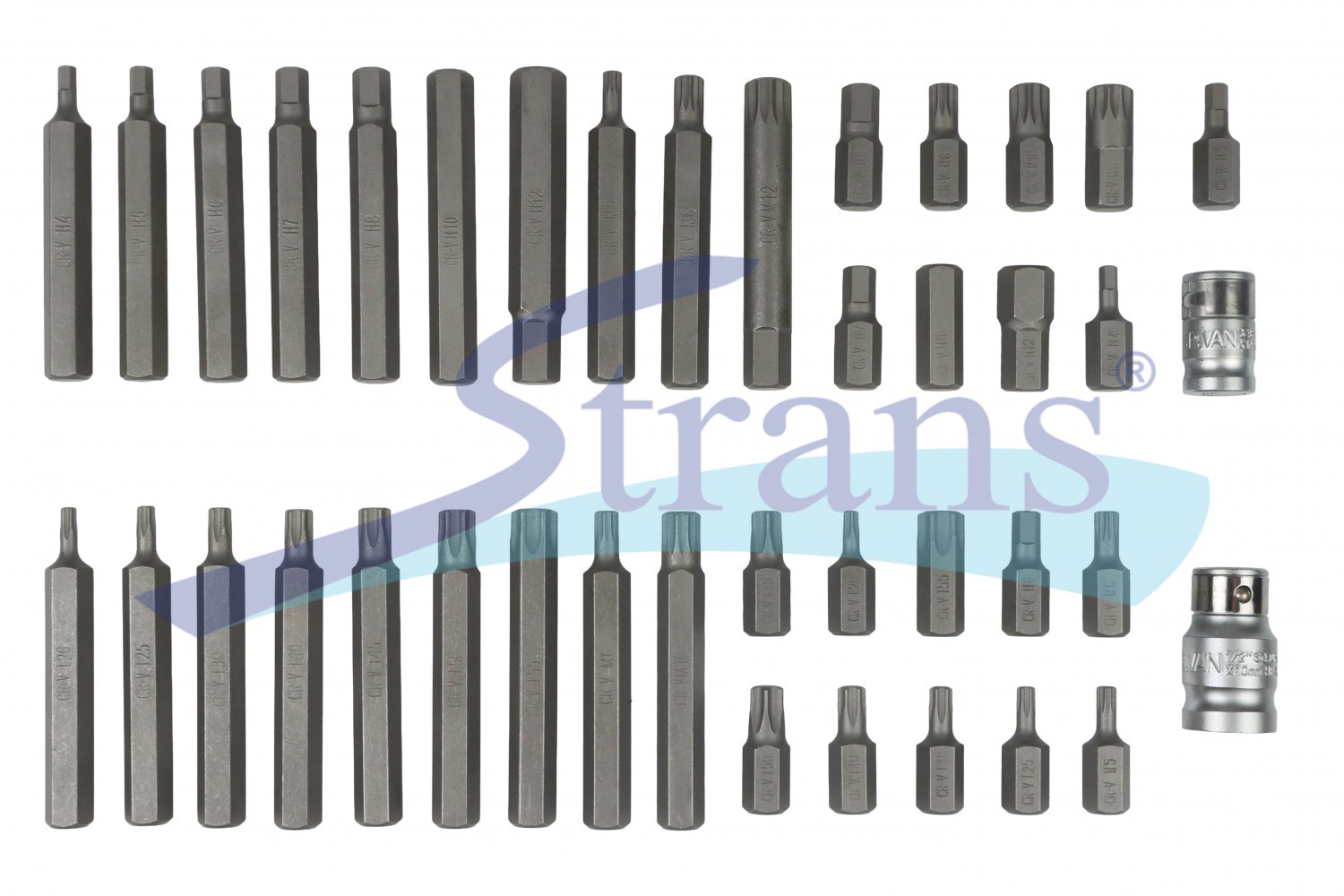 Набір Бітів Ударних Torx, Hex, Spline Gut Mechanic 40Шт Ibs10040